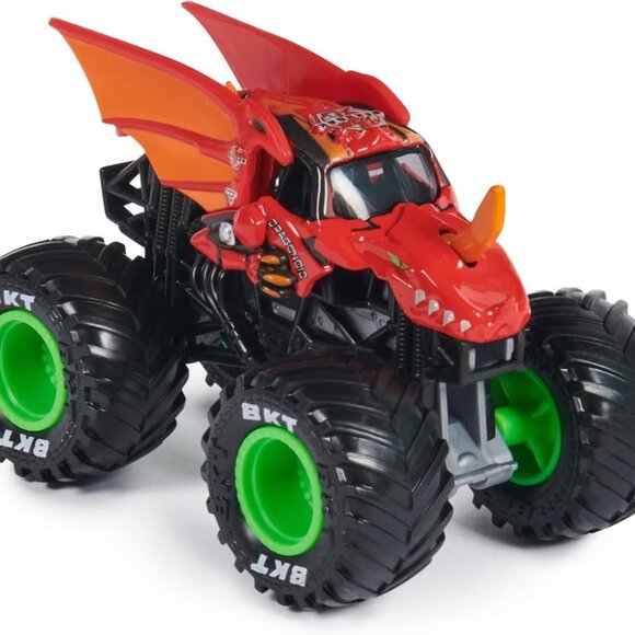 Monster Jam, Official Bakugan Dragonoid Monster Truck, Die-Cast Vehicle, 1:64 - Picture 2 of 6